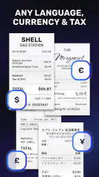 SparkReceipt - Regnskap screenshot