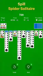 Spider Solitaire screenshot
