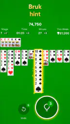Spider Solitaire screenshot
