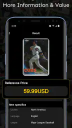 Sports Card Value Identifier screenshot