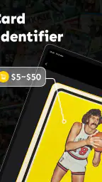Sports Card Value Identifier screenshot