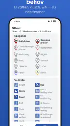 Ställplatsappen screenshot