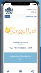 Starving Student Card App screenshot