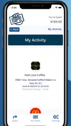 Starving Student Card App screenshot