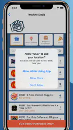 Starving Student Card App screenshot