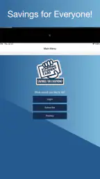 Starving Student Card App screenshot