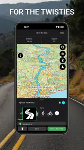 Stegra.io - Motorsykkel-GPS screenshot