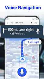 Stemme GPS-navigasjon screenshot