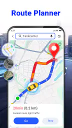 Stemme GPS-navigasjon screenshot