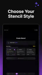 Stencil AI - Tattoo Stencils screenshot