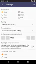 Strobe Tuner Pro: Guitar Tuner screenshot