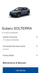 SUBARU Care screenshot