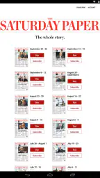 Subscriptions screenshot