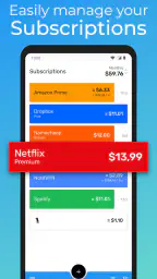 Subscriptions - Manage your re screenshot