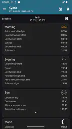Sun Position: Sunrise/set PRO screenshot