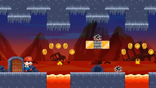 Super Mano Run Adventure screenshot