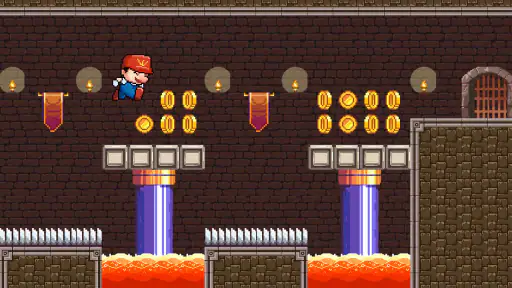 Super Mano Run Adventure screenshot