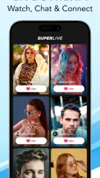 SuperLive - Live stream & chat screenshot
