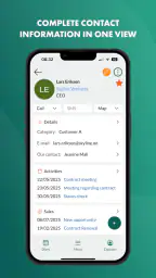 SuperOffice Mobile CRM screenshot