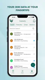SuperOffice Mobile CRM screenshot