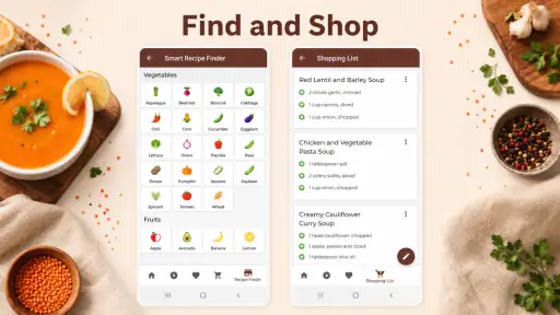 Suppeoppskrifter screenshot