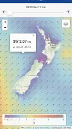 SwellMap Boat screenshot