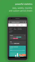 Swipetimes › Time tracker screenshot