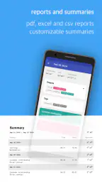Swipetimes › Time tracker screenshot