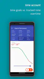 Swipetimes › Time tracker screenshot