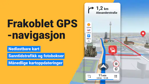 Sygic GPS navigasjon & Kart screenshot