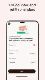 Tabletterpåminner screenshot