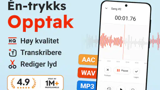 Taleopptak Pluss - Dictaphone screenshot