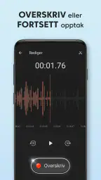 Taleopptak Pluss - Dictaphone screenshot