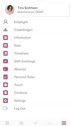 Tamigo screenshot