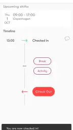 Tamigo screenshot