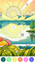 Tangle Color by Number Book screenshot