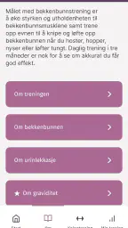 Tät Bekkenbunnstrening screenshot
