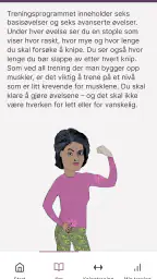 Tät Bekkenbunnstrening screenshot