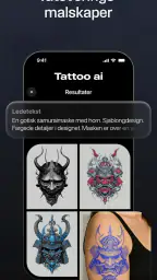 Tattoo AI – Tatoveringsdesign screenshot