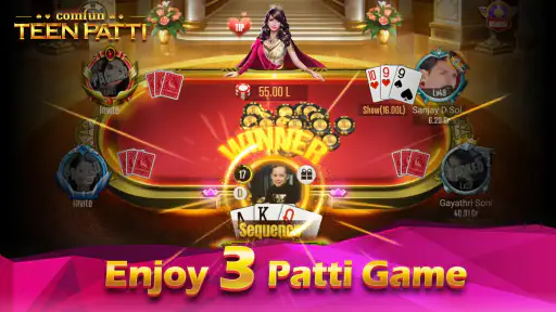 Teen Patti Comfun Card Online screenshot