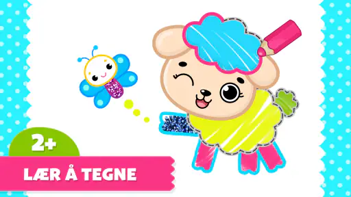 Tegnespill for barn fra 2-6 år screenshot