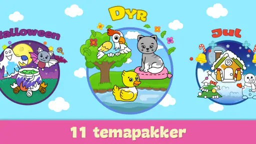 Tegning spill for barn 2-5 screenshot