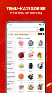 Temu: Handle som en milliardær screenshot
