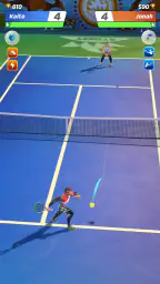 Tennis Clash: multiplayerspil screenshot