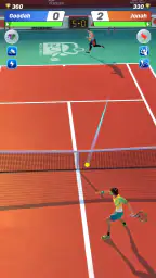 Tennis Clash: multiplayerspil screenshot