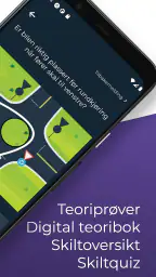 Teoriprøven – bil screenshot