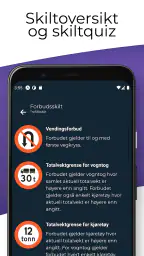 Teoriprøven – bil screenshot