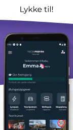 Teoriprøven – bil screenshot