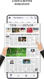 The Hindu ePaper: eNewspaper screenshot