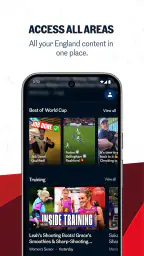 The Official England App screenshot